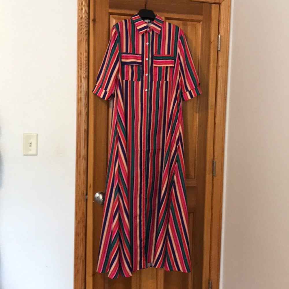 Button up the front Maxi Dress or Duster